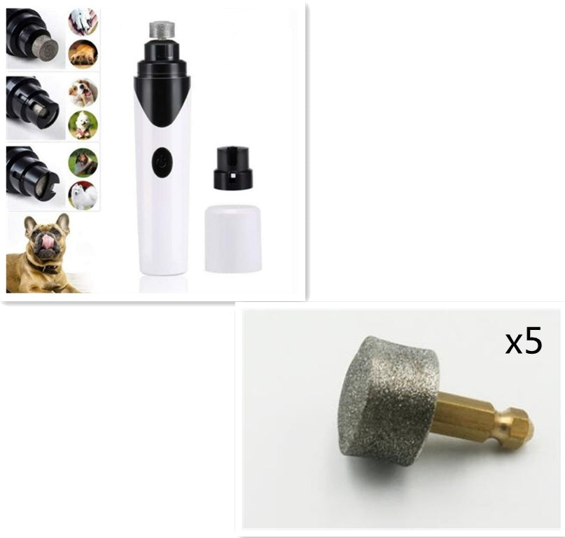Pet Dog & Cat Pencil Sharpener Electric Nail Clippers for Easy Nail Cleaning & Grooming