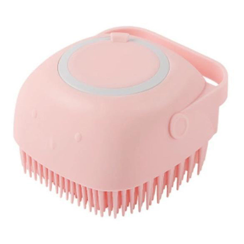 Silicone Dog Bath Gloves Massage Brush & Shampoo Applicator for Dogs & Cats Grooming