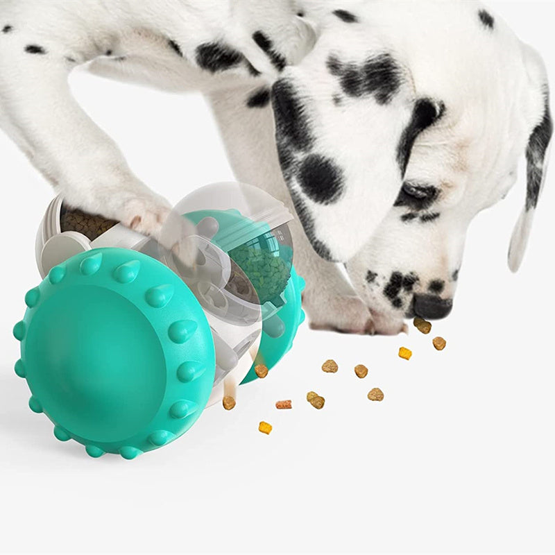 Smart Interactive Cat & Dog Toy Multifunctional Slow Feed Balance Car for Fun & Development