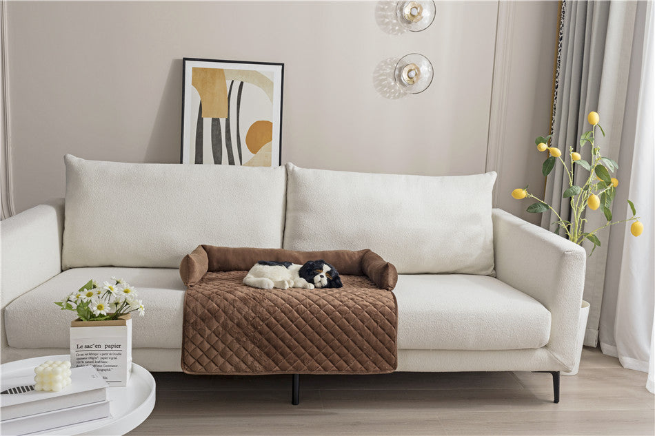 Comfortable Dog Sofa Bed Large Dog Cushion & Cat Bed Furniture Protector