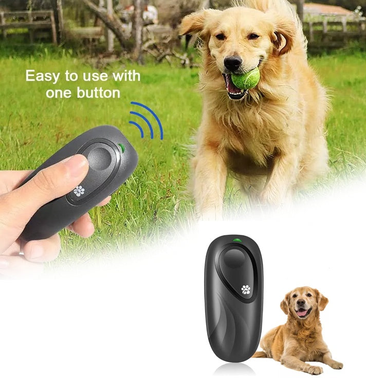 Ultrasonic dog repeller dog training device handheld