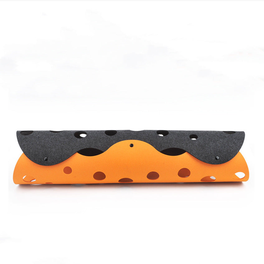 Collapsible Cat Tunnel with Felt Pom & Deformable Design Interactive Kitten Toy & Nest