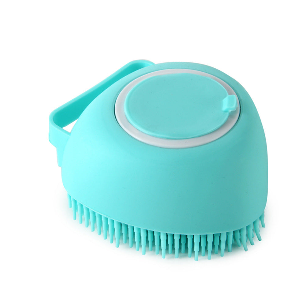 Silicone Dog Bath Gloves Massage Brush & Shampoo Applicator for Dogs & Cats Grooming