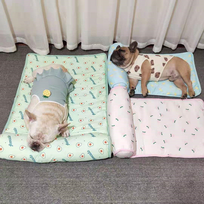 Cool Dog Mat & Cat Bed Summer Cooling Blanket, Washable & Portable