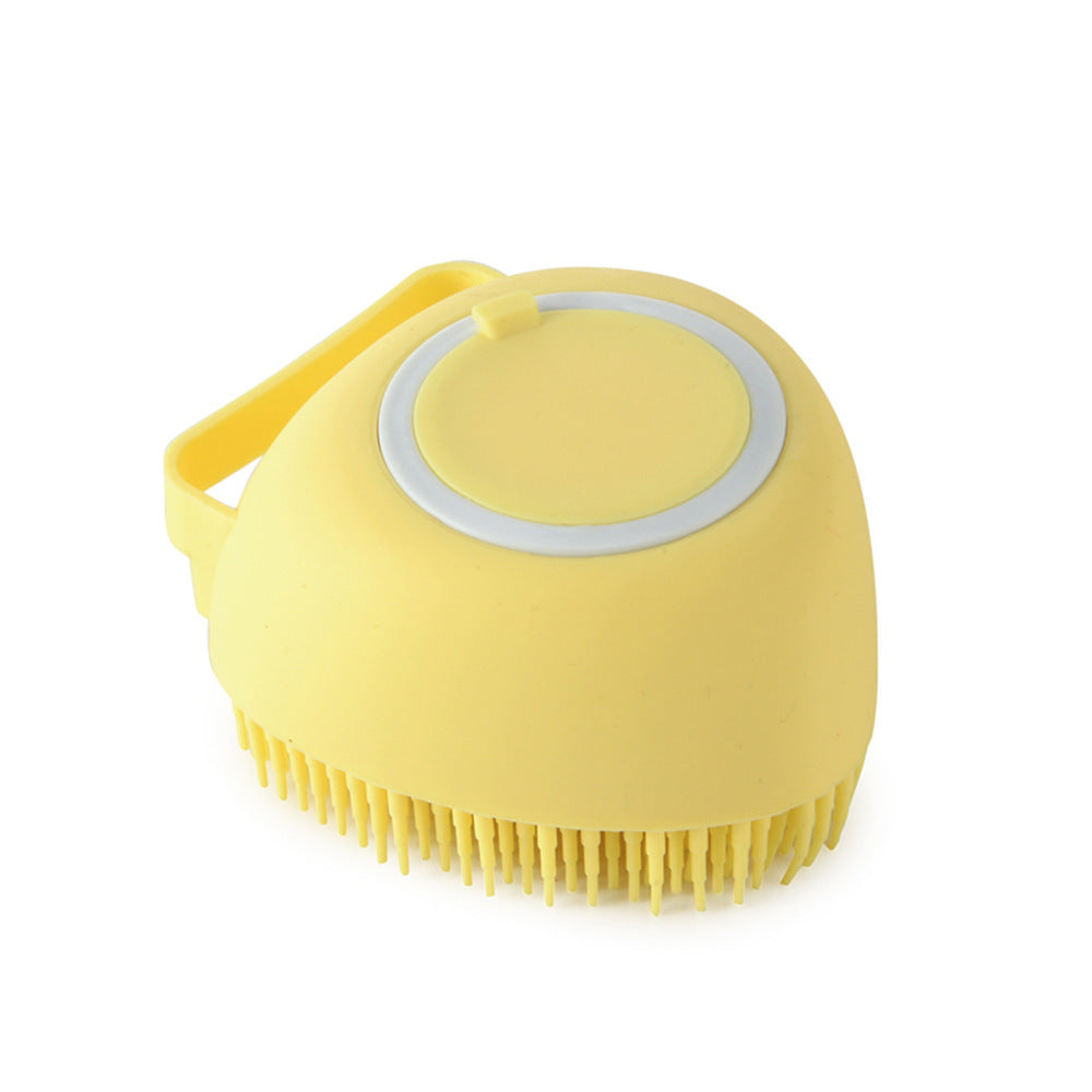 Silicone Dog Bath Gloves Massage Brush & Shampoo Applicator for Dogs & Cats Grooming
