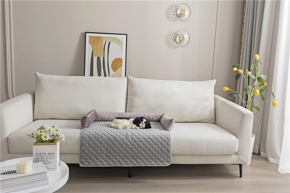 Comfortable Dog Sofa Bed Large Dog Cushion & Cat Bed Furniture Protector