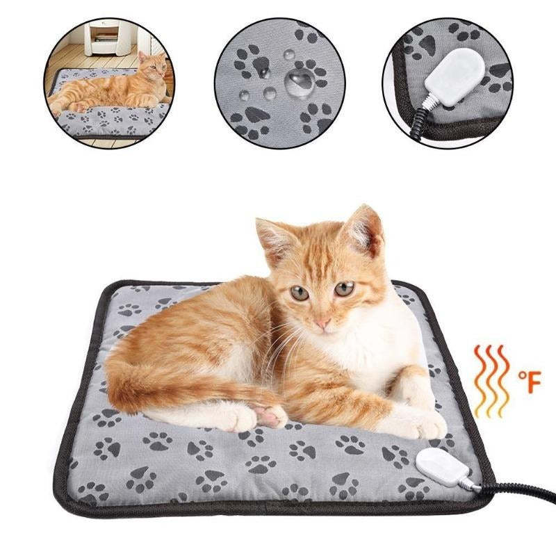Electric Pet Heating Pad Waterproof & Chew-Resistant for Dogs & Cats