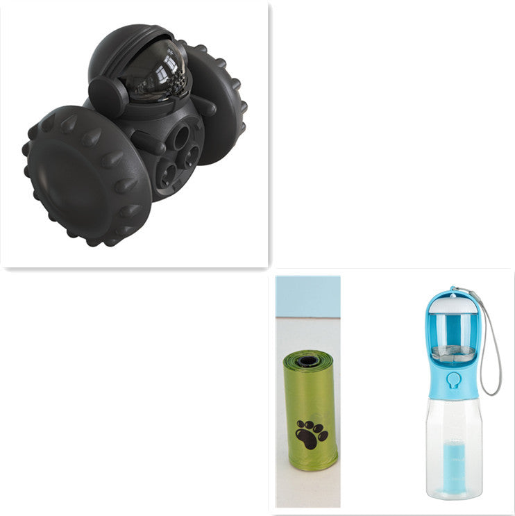 Smart Interactive Cat & Dog Toy Multifunctional Slow Feed Balance Car for Fun & Development