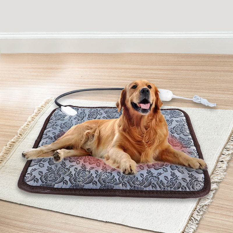 Electric Pet Heating Pad Waterproof & Chew-Resistant for Dogs & Cats