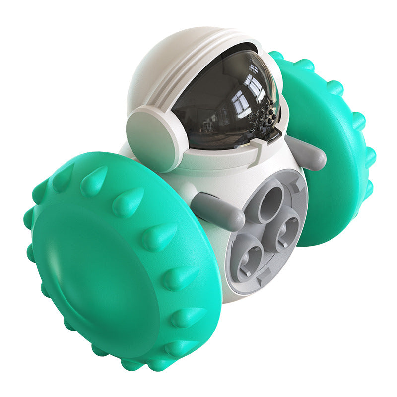 Smart Interactive Cat & Dog Toy Multifunctional Slow Feed Balance Car for Fun & Development