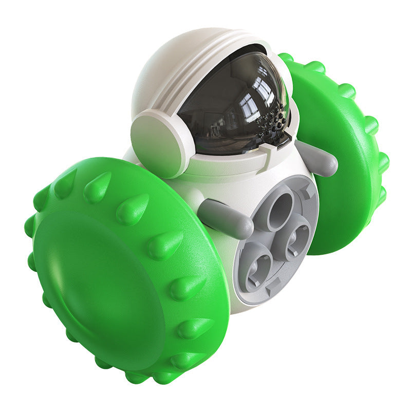Smart Interactive Cat & Dog Toy Multifunctional Slow Feed Balance Car for Fun & Development