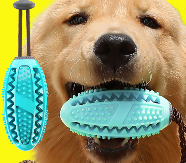 Interactive Silicone Suction Cup Tug Dog Ball Toy Chew, Bite & Tooth Cleaning Pet Accessory
